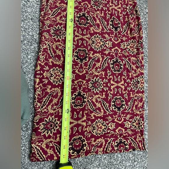 Peruvian Connection Stretchy Bodycon Midi Dress Pima Cotton Size M Sleeveless - Picture 10 of 11